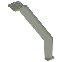 2641 - Support Crane Stand Single - Light Gray