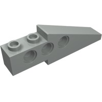2744 - Technic Slope Long 1 x 6 with 3 Pin Holes - Light Gray