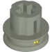 2983 - Light Gray - Motor Pulley, 9V Micromotor with axle hole