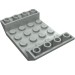 30283 - Light Gray - Slope Inverted 45Â° 6 x 4 Double with 4 x 4 Recessed