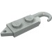 3127 - Light Gray - Hook, Plate 1 x 2 with Crane Hook Left