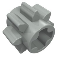 3647 - Technic Gear 8 Tooth - Light Gray
