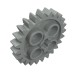 3648b - Technic Gear 24 Tooth [New Style with Single Axle Hole] - Light Gray