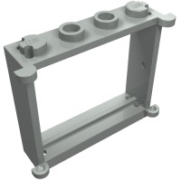 3853 - Window 1 x 4 x 3 - Light Gray