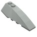 41747 - Wedge Curved 6 x 2 Right, Inner Ridges - Light Gray
