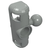 6571 - Technic Steering Arm Small with Towball - Light Gray