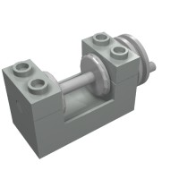 73037 - String Reel Winch 2 x 4 x 2 (Light Gray Drum) - Light Gray