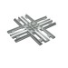 3232 - Light Gray - Vehicle Track, Train, 12V Tapered Crossing