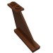 2340 - Wing, Tail 4 x 1 x 3 - Reddish Brown