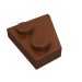 24299 - Wedge Plate 2 x 2 Left - Reddish Brown