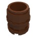 2489 - Reddish Brown - Barrel 2 x 2 x 2