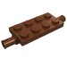 30157 - Reddish Brown - Plate Special 2 x 4 with Pins