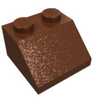 3039 - Slope 45Â° 2 x 2 - Reddish Brown
