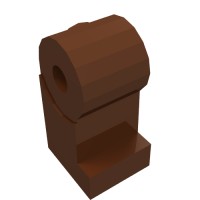 3817 - Leg, Left - Reddish Brown