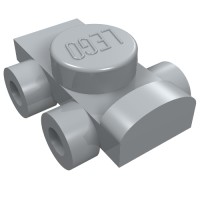 11253 - Sports Roller Skate - Light Bluish Gray