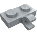 11476 - Light Bluish Gray - Plate Special 1 x 2 with Clip Horizontal on Side