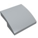 15068 - Slope Curved 2 x 2 x 2/3 - Light Bluish Gray