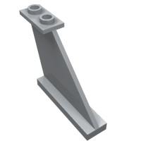 2340 - Wing, Tail 4 x 1 x 3 - Light Bluish Gray