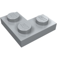 2420 - Plate 2 x 2 Corner - Light Bluish Gray