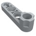 2825 - Technic Beam 1 x 4 Thin with Stud Connector - Light Bluish Gray