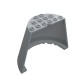 29096 - Cone Half 10 x 5 x 6 [Plain] - Light Bluish Gray