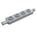 2926 - Light Bluish Gray - Plate Special 1 x 4 with Wheels Holder