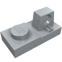 30383 - Hinge Plate 1 x 2 Locking with 1 Finger On Top - Light Bluish Gray