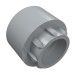 35186 - Technic Driving Ring Extension, 8 Ridges - Light Bluish Gray