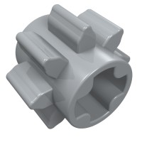3647 - Technic Gear 8 Tooth - Light Bluish Gray