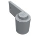 3822 - Door 1 x 3 x 1 Left - Light Bluish Gray