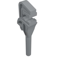 4328 - Tool Pipe Wrench / Adjustable Spanner - Light Bluish Gray