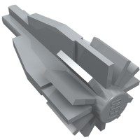 4869 - Engine Centre - Smooth Large - Light Bluish Gray