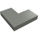 14719 - Dark Bluish Gray - Tile 2 x 2 Corner
