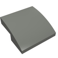15068 - Slope Curved 2 x 2 x 2/3 - Dark Bluish Gray