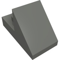 15672 - Slope 45Â° 2 x 1 with 2/3 Cutout [New Version] - Dark Bluish Gray