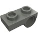 18677 - Dark Bluish Gray - Plate Special 1 x 2 with Pin Hole Underneath