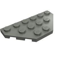 2419 - Wedge Plate 3 x 6 Cut Corners - Dark Bluish Gray