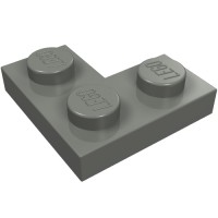 2420 - Plate 2 x 2 Corner - Dark Bluish Gray