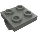 2817 - Dark Bluish Gray - Plate Special 2 x 2 with 2 Pin Holes
