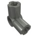 32014 - Dark Bluish Gray - Technic Axle and Pin Connector Angled #6 - 90Â°