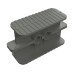 41753 - Dark Bluish Gray - Rubber Band / Belt Holder 2 x 6 x 2 1/3