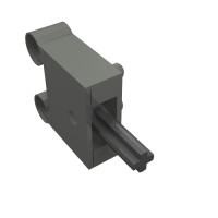 47223a - Pneumatic Switch with Pin Holes - Dark Bluish Gray