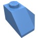 13548 - Medium Blue - Wedge Sloped 45Â° 2 x 2 Corner