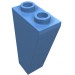 2449 - Medium Blue - Slope Inverted 75Â° 2 x 1 x 3