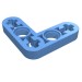 32056 - Medium Blue - Technic Beam 3 x 3 L-Shape Thin