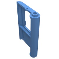 4181 - Door 1 x 4 x 5 Train Left - Medium Blue