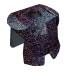 2587 - Speckle Black-Copper - Minifig Neckwear Armor Breastplate with Leg Protection [Plain]