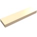 2431 - Tile 1 x 4 with Groove - Light Nougat
