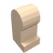 3816 - Leg, Right - Light Nougat