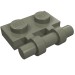 2540 - Plate Special 1 x 2 Side Handle [Free Ends] - Dark Gray